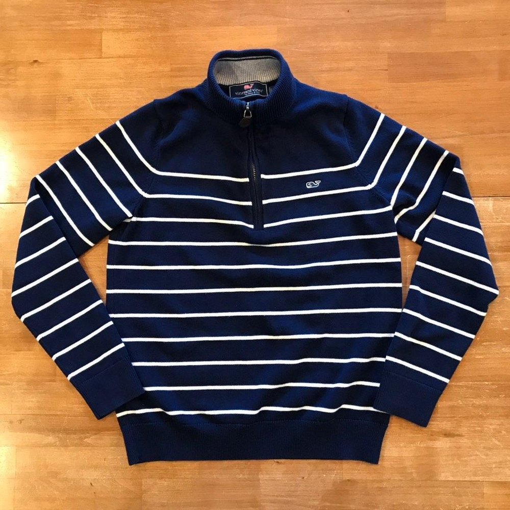 VINEYARD VINES Quarter Zip Sweater